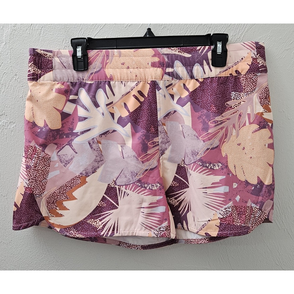 *NEW‎ w/Tags World Wide Sportsman Womens Large Purple Charter Shorts Fish UPF 50
